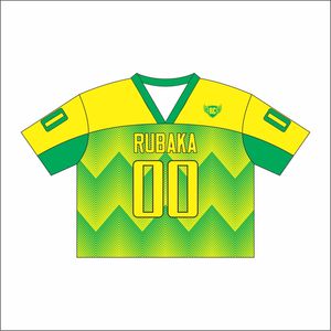 Jersey de béisbol de malla de algodón personalizado al por mayor, camiseta cuadrada con estampado de rayas de punto, camiseta de malla recortada con cuello en V de gran tamaño - Product Image 3