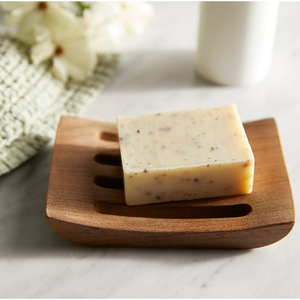 Porte-savon en bois naturel de style moderne avec un élégant support de rangement pour l'organisation de la salle de bain et de la douche pour les hôtels - Product Image 2