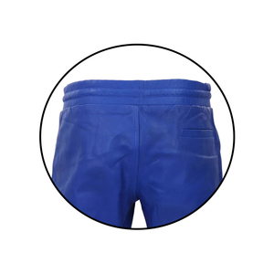 2024 nuevos Joggers informales Premium para hombre, ropa de calle de lujo de cuero de calidad 100%, pantalones de chándal acampanados suaves, mallas de verano apiladas - Product Image 4