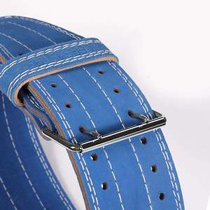 Cinturón de Levantamiento de Pesas de Gamuza Reforzado 10mm 13mm con Soporte Central Fuerte para Gimnasio, Levantamiento de Pesas, Sentadillas y Peso Muerto, Logotipo Personalizado OEM - Product Image 4