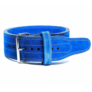 Cinturón de Levantamiento de Pesas Ideal para Fisicoculturismo y Levantamiento de Pesas, Cinturón de Gimnasio de Cuero Vacuno Resistente, Accesorios de Gimnasio para Entrenamiento de Compresión - Product Image 4