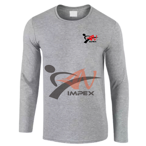 T-shirt d'été flexible en coton pour hommes avec logo d'impression personnalisé de haute qualité - Product Image 1