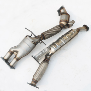 El mejor precio de fábrica, accesorios para automóviles, convertidor catalítico de escape de acero inoxidable, catalizador de alto flujo para Volvo - Product Image 1