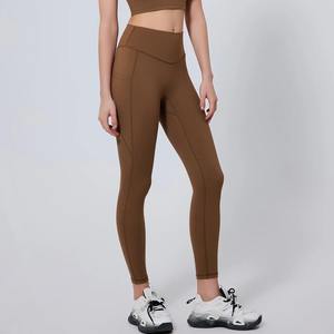 ชุดโยคะสำหรับผู้หญิง3ชิ้นเลกกิ้งแขนยาวเลกกิ้งกีฬาไร้รอยต่อระบายอากาศ - Product Image 5