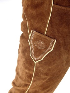 ชุดแต่งกาย Oktoberfest lederhosen บาวาเรีย lederhosen สีน้ำตาล - Product Image 3