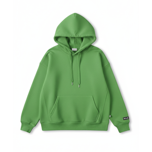 Sweat-shirt à capuche en molleton uni personnalisé en gros, unisexe, pour marque privée - Product Image 4