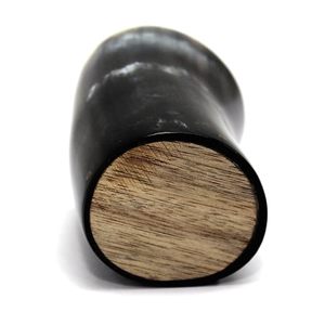 แก้วน้ำทำมือจากเขาควายลายธรรมชาติ ทนทาน เหมาะสำหรับใช้ในครัว บาร์ และงานปาร์ตี้ สไตล์เรียบง่ายแบบชนบท - Product Image 2