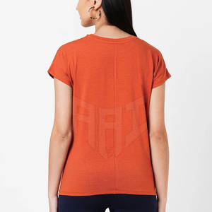 Camiseta de Algodón de Moda para Mujer, Manga Corta, Informal, Ligera, para Verano - Product Image 2