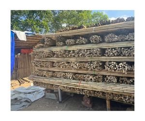 Poteau de canne en bambou écologique en gros matériau naturel de haute qualité Vietnam usine fournisseur direct prêt pour l'exportation - Product Image 3