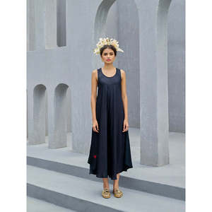 Vestido Abaya Maxi con Cintura Natural - Product Image 5