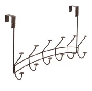 Crochets muraux en métal avec finition marron parfaits pour la décoration de la maison dans les salles de bain, les cuisines et les entrées pour une organisation élégante - Product Image 2