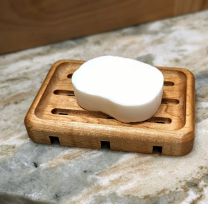 Jabonera Rectangular de Madera al por Mayor, Jabonera de Madera con Drenaje Automático, Diseño de Venta Caliente - Product Image 1