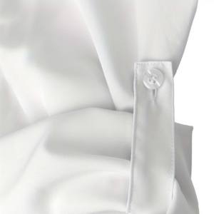 Thobe Largo de Algodón de Alta Calidad para Hombre, Diseño Islámico Saudí, Estilo Urbano, Patrón Sólido, Talla Grande, Transpirable - Product Image 6