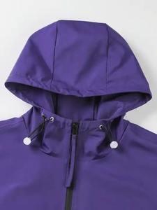 Veste à capuche Softshell pour hommes de haute qualité vêtements tactiques d'extérieur respirants avec fermeture à glissière à col montant prix d'hiver - Product Image 3