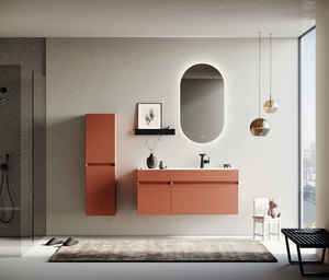 Luxury Lusso Vanity Cabinet with Drawer and <b>Acrylic</b> Countertop - Product Image 6