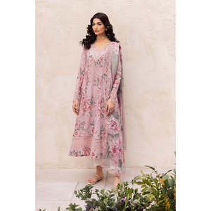 Tela de Chifón Iznik Dahlia para el Verano '24, Uso Diario, Modelo Superior DL-09 TC-816 - Product Image 1