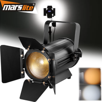 Projecteur LED Fresnel haute luminosité, projecteur LED Fresnel, contrôle DMX512/contrôle manuel, éclairage de scène pour église, concert, théâtre
