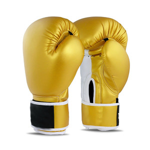 Guantes de Boxeo Personalizados de 8oz y 12oz, Cuero Vacuno, Espuma EVA, con Cordones en la Muñeca, Características de Seguridad para Deportes - Product Image 2
