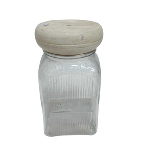 Tarro cuadrado de diseño impresionante con tapa, caja de almacenamiento de madera para el hogar, cocina y decoración de Hotel, hecho a mano personalizado - Product Image 4