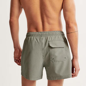 Short de bain en molleton personnalisé de style High Street pour hommes-Service OEM de vêtements de plage d'été à séchage rapide - Product Image 2
