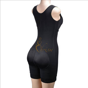 Personalización de una pieza, malla de tres pechos, <span class=keywords><strong>Control</strong></span> de barriga, nuevo diseño 2024, pantalones cortos de malla, adelgazamiento de la pierna, cintura baja ajustada - Product Image 2