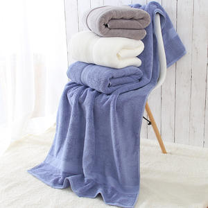 Wholesale Dilpasand Hosiery Luxury Thickened <b>Large</b> Organic Cotton Jacquard Bath Towels 70*140 800g Solid Color Tub <b>Mats</b> - Product Image 1