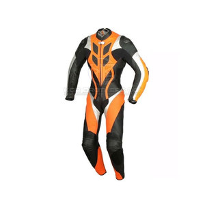 Combinaison en cuir de moto d'hiver confortable personnalisée avec panneaux perforés pour une meilleure circulation de l'air - Product Image 5