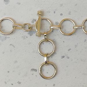 Collier fait à la main en argent 925 plusieurs pierres épaisses conçues par des artisans bijoux de chaînes fines lourdes d'Inde - Product Image 5