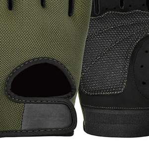 Gants d'haltérophilie de gymnastique à demi-doigt en gros Produit très demandé Meilleur matériau Gants d'haltérophilie légers - Product Image 6