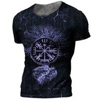 T-shirt tricoté vintage surdimensionné pour homme, 100 % coton, manches courtes, séchage rapide, col rond, style streetwear, haut décontracté d'été