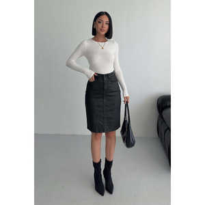 กางเกงยีนส์ทรงดินสอ Orta Boy Etek รุ่น Silhouette ผลิตจากผ้าเดนิมพรีเมียม - Product Image 4