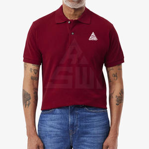 Camiseta Polo de Algodón Personalizada al por Mayor, Absorbente de Humedad, Precio de Fábrica, MOQ Bajo, Camisetas Polo para Hombre - Product Image 1