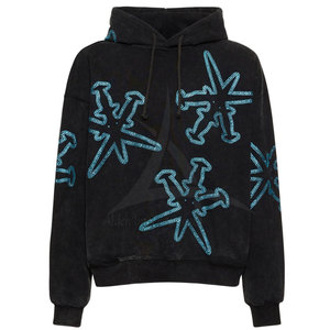 Meilleurs sweats à capuche pour hommes en coton 100% pour l'hiver, avec strass, couleur unie, légers, écologiques, respirants - Product Image 1