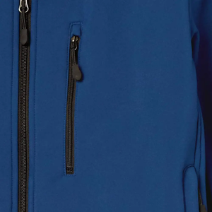 Venta caliente de la primavera de los hombres de moda chaqueta Softshell nuevo modelo impermeable al aire libre de lona al por mayor - Product Image 6