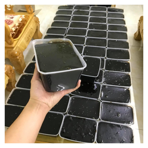 เยลลี่หญ้าสีดำแสนอร่อยจากเวียดนามเป็นสินค้าเยลลี่หญ้าสีดำจำนวนมากเหมาะสำหรับร้านขายเครื่องดื่มขนมหวานและสินค้าส่งออก - Product Image 1