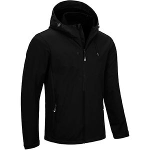 Chaqueta impermeable para exteriores para hombre de la mejor calidad 2025, impermeable transpirable de 3L con revestimiento de logotipo frontal - Product Image 6