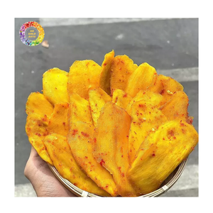 Tranches de mangue déshydratées (sel et piment), mangue séchée moelleuse avec sel pimenté, fabriquée à partir de mangues fraîches, douce et épicée, vietnamienne - Product Image 5