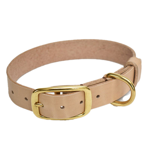 New Design Pet Collar Personalized Genuine Leather Dog Collars With Soft <b>Padding</b> for Brass Accessories Wholesaler - Product Image 6