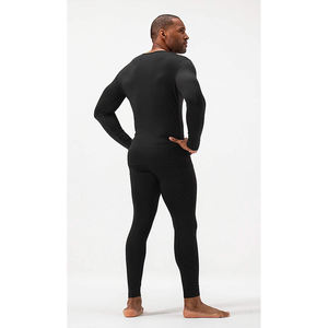 Dernier design élégant, sous-vêtements longs pour homme, thermiques, taille personnalisée, sous-vêtements longs pour homme de haute qualité en couleur noire, thermiques - Product Image 6