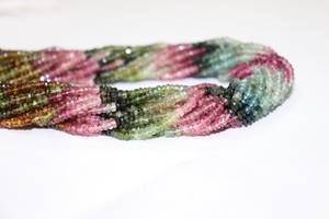 Cuentas Sueltas Modelo 005 de Mehrajudin Gems, Cuentas de Piedras Preciosas Naturales de Super Calidad, Turmalina Multicolor Tallada, Tamaño Pequeño, Cuentas de Terceros - Product Image 3