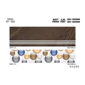 Acabado mate de calidad, antideslizante, 1000x300mm, elevador escalonado para exteriores, baldosas de cerámica esmaltada vitrificadas de porcelana más vendidas, modernas - Product Image 6