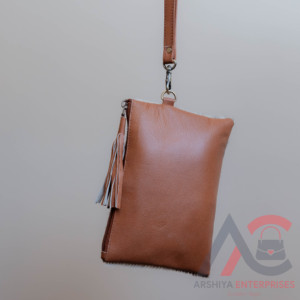 2024 Hair on Cowhide Genuine Leather Wristlet & Tassel Pouch Premium High Quality Handmade Leather Western <b>Ladies</b> Purse <b>Wallet</b> - Product Image 5