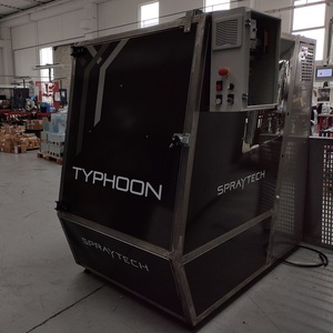 Excellente offre nouvelle électrique automatique industrielle 2 tambours en métal machine à laver nettoyeur brosse recirculation non toxique eau froide - Product Image 3