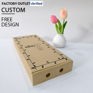 Водонепроницаемая прозрачная оконная коробка для писем, дешевые цветы, почтовый ящик, доставка цветов с логотипом - Product Image 1