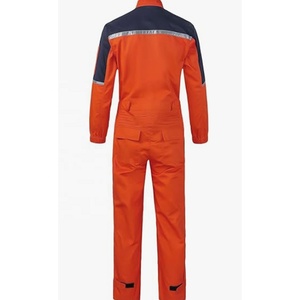 OEM Mechanic Work Coverall Multi Pocket Private <b>Label</b> Safety Heavy Duty Workwear with Reflective Band Industrial Protective Wear - Product Image 4