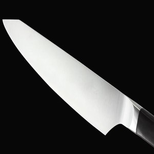 Couteau de cuisine en acier inoxydable à haute teneur en carbone personnalisé en gros manche en bois OEM ODM coutellerie usine Hot Seller Sharp couteau de chef - Product Image 5