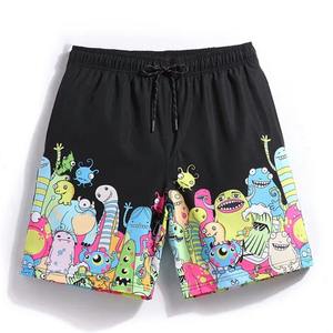 Short de surf sublimé personnalisé en gros Short de surf respirant à séchage rapide avec logo personnalisé pour les vêtements de plage et de sport - Product Image 1