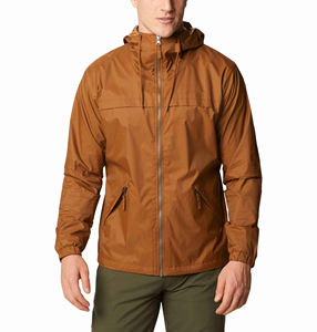 Chaqueta Cortavientos Personalizada OEM para Hombre, Estilo Vintage, Impermeable, con Capucha, Cremallera, Bolsillos Tejidos, para Exteriores - Product Image 1