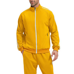 Men's <b>Athletic</b> Two Piece Tracksuit Set Long Sleeve Full Zip Hoodie Jacket and Sweatpants Set Casual Jogger Winter Workout Outfit - Product Image 3