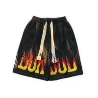 Pantalones Cortos Deportivos Personalizados OEM 2025, Unisex, Bordado Chenille, Costura Interior de 5 Pulgadas, Mezcla de Algodón y Felpa, 100% Algodón - Product Image 2